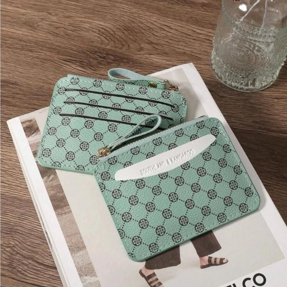 ⚠️Clearance Teal Small & Slim Wallet / Cardholder - Picture 6 of 7